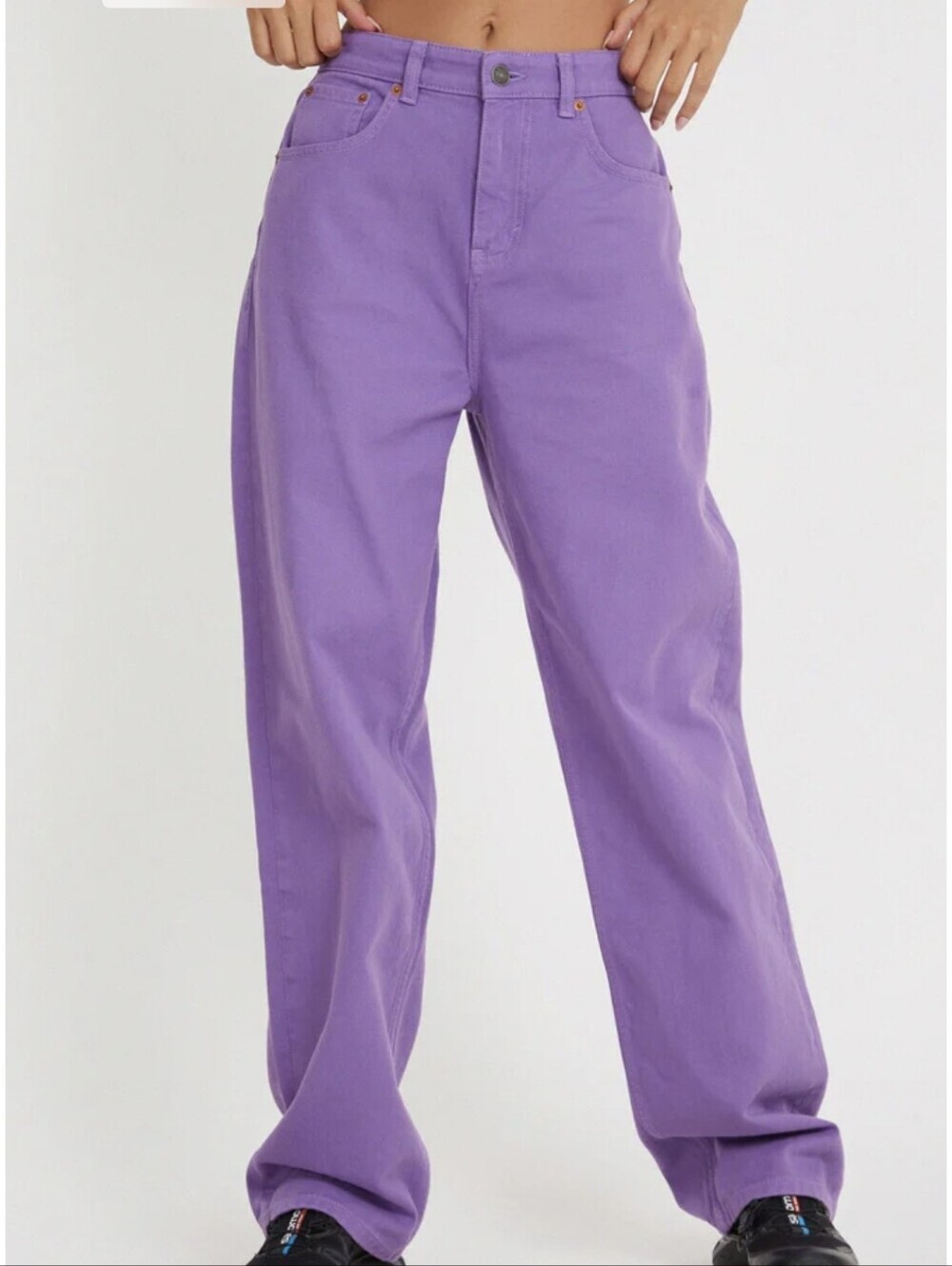 NWT Motel Rocks Parallel Jeans-Purple - Picture 3 of 11